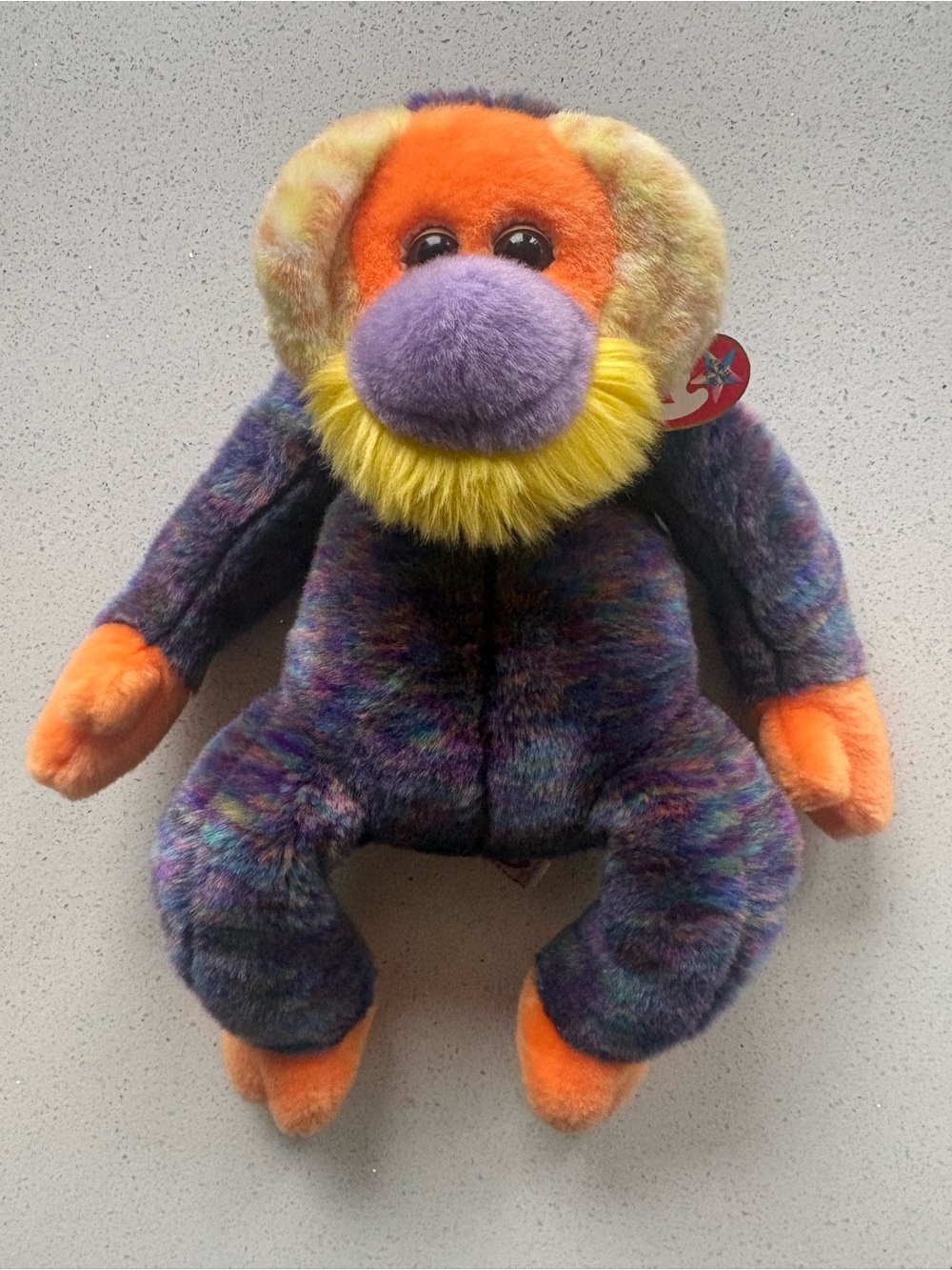 TY “Bananas” Beanie Baby stuffed animal